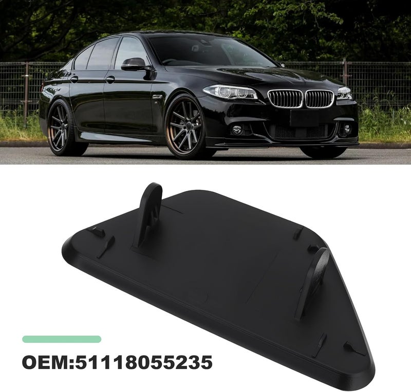 SING F LTD غطاء غسالة مصباح السيارة 51118055235 متوافق مع بي إم دبليو 5 سيريز M5 F10 2011-2016 يسار - Image 2